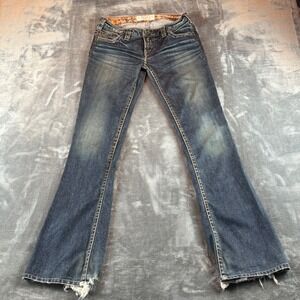 1921 Women's Jeans Western Glove Works Bootcut Jeans 27X34 Low Rise